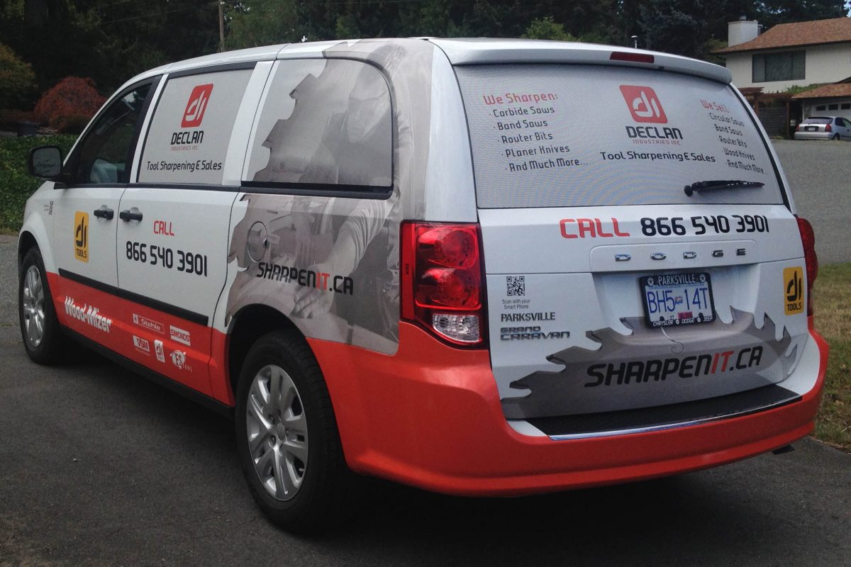 tries Caravan Partial Vehicle Wrap 3