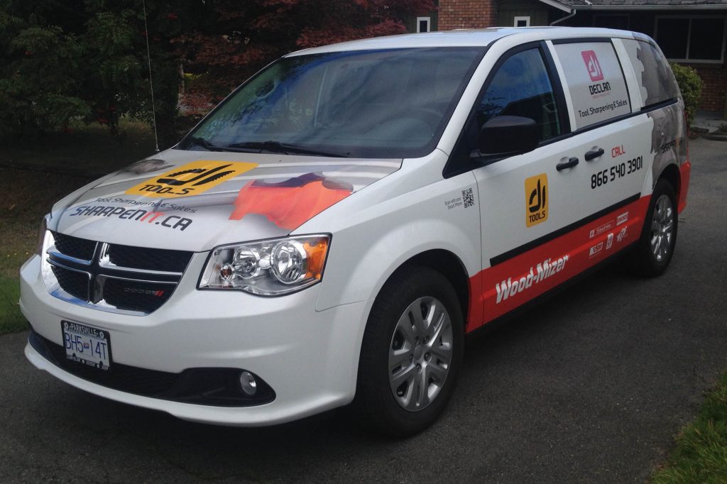 Declan Industries Caravan Partial Vehicle Wrap 4