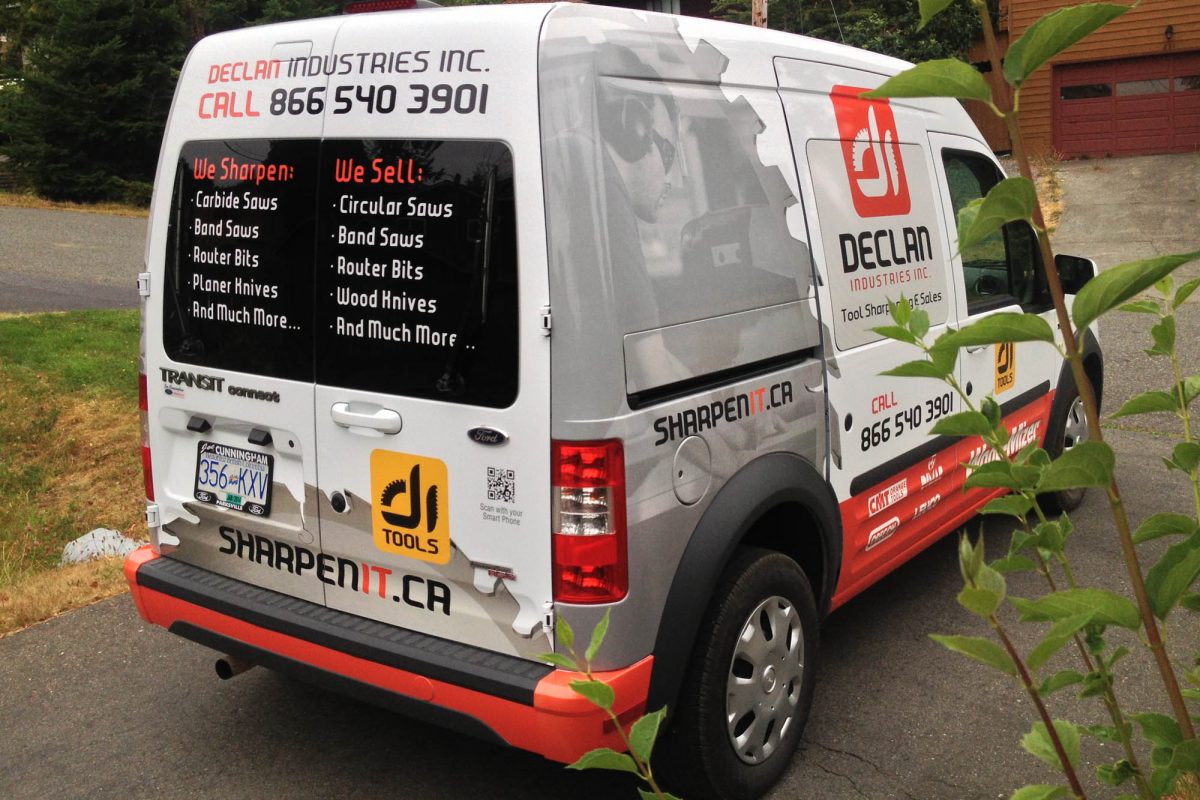 Declan Industries Transit Partial Vehicle Wrap 3
