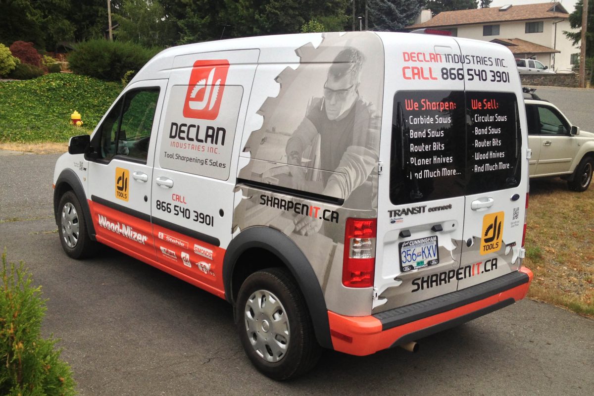 Declan Industries Transit Partial Vehicle Wrap 4