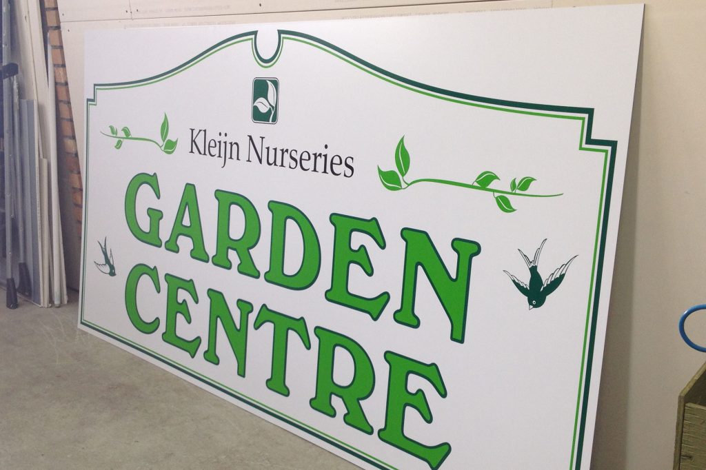 Kleijn Nurseries Aluminum Sign