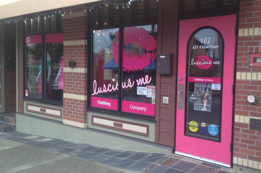 Luscious Me Window Decals