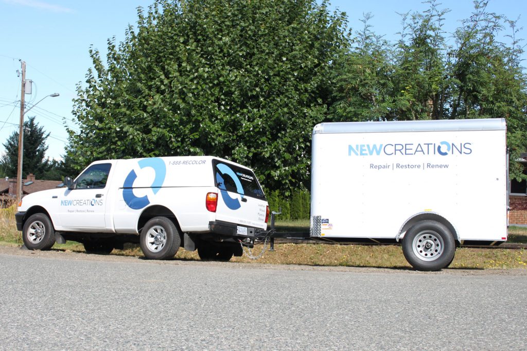 New Creations Partial Vehicle Wrap