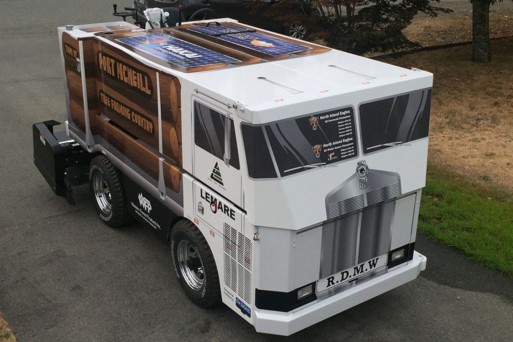 Port McNeill Zamboni Wrap