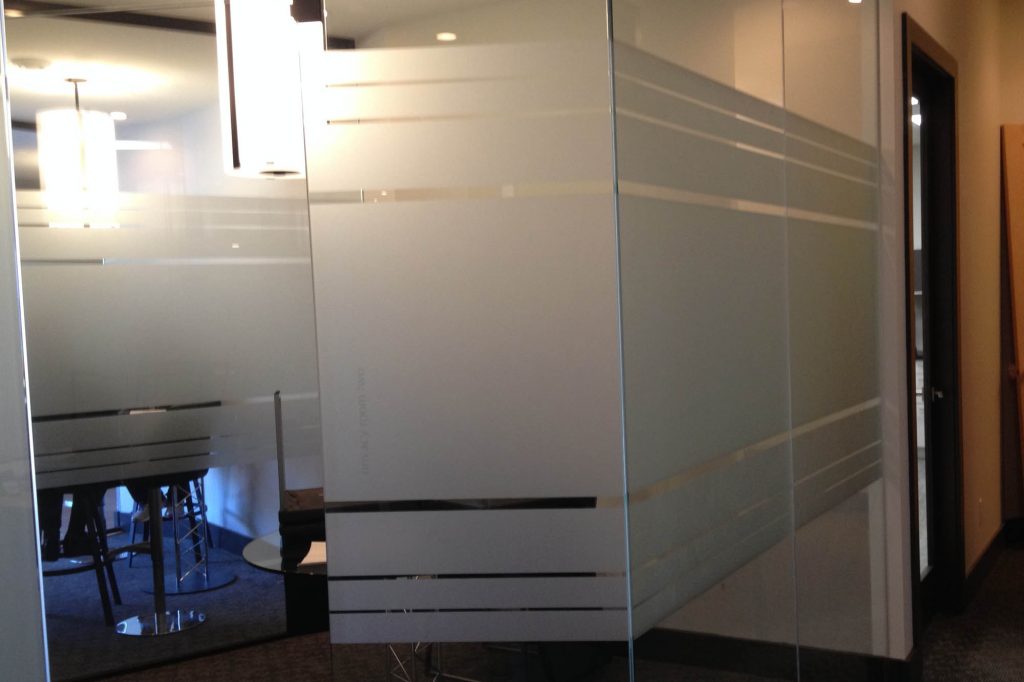 Accountant Office Privacy Window Etch Film 1