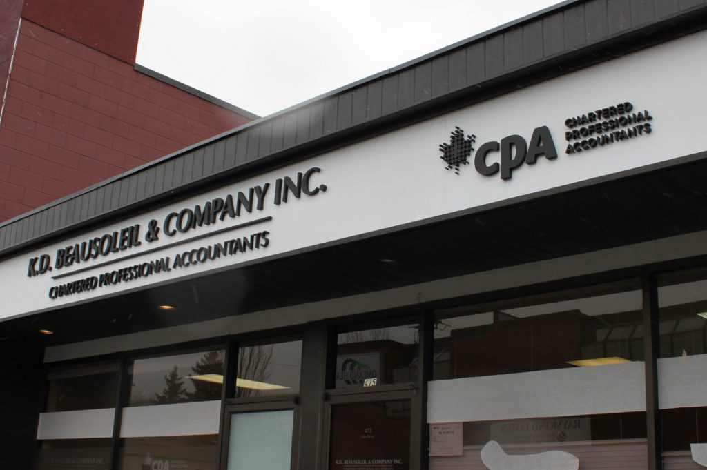 Accountants Dimensional Foam Sign 2