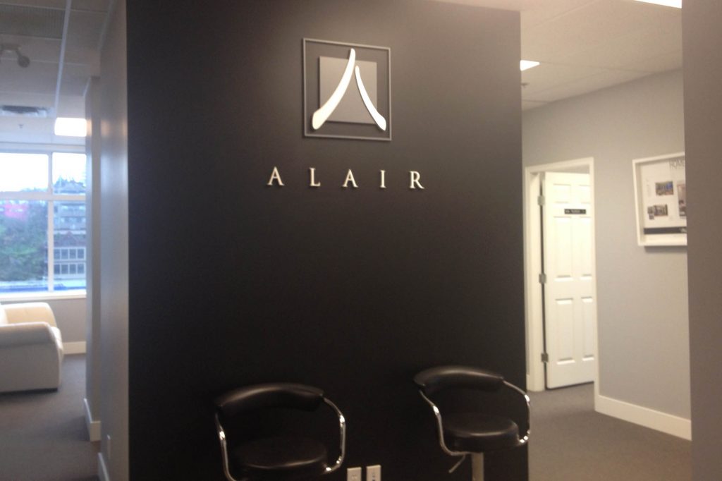Alair Homes Dimensional PVC Sign 1