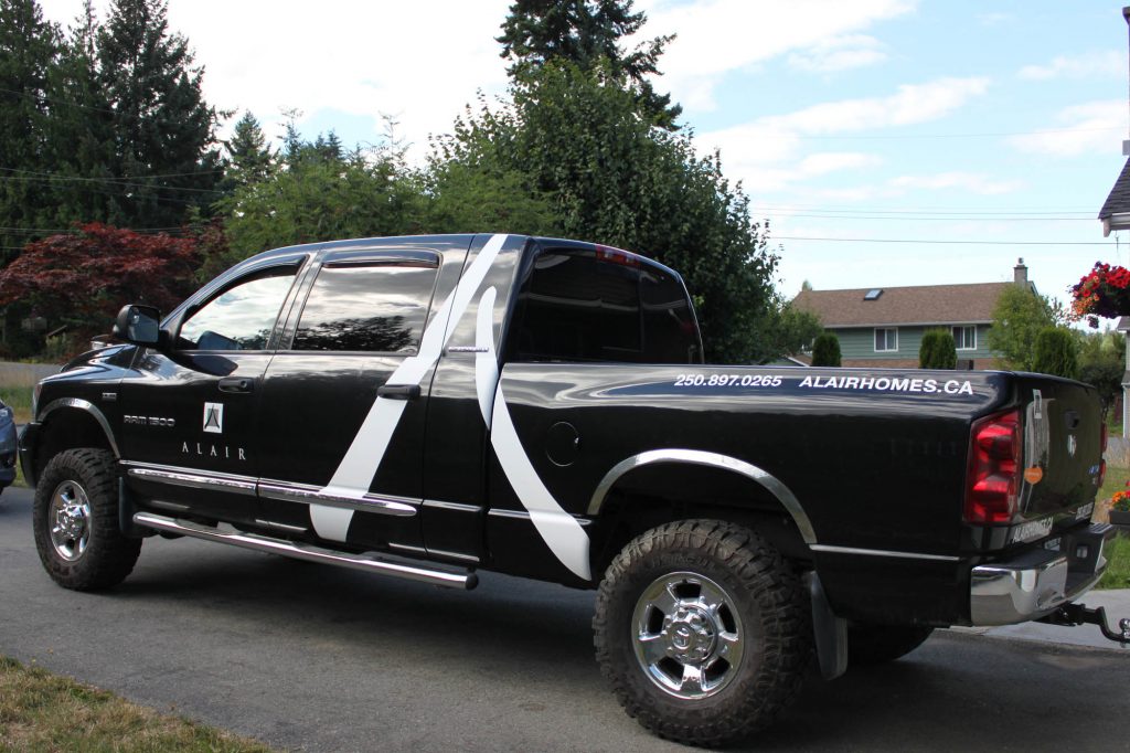 Alair Homes Dodge 1500 Vehicle Decals