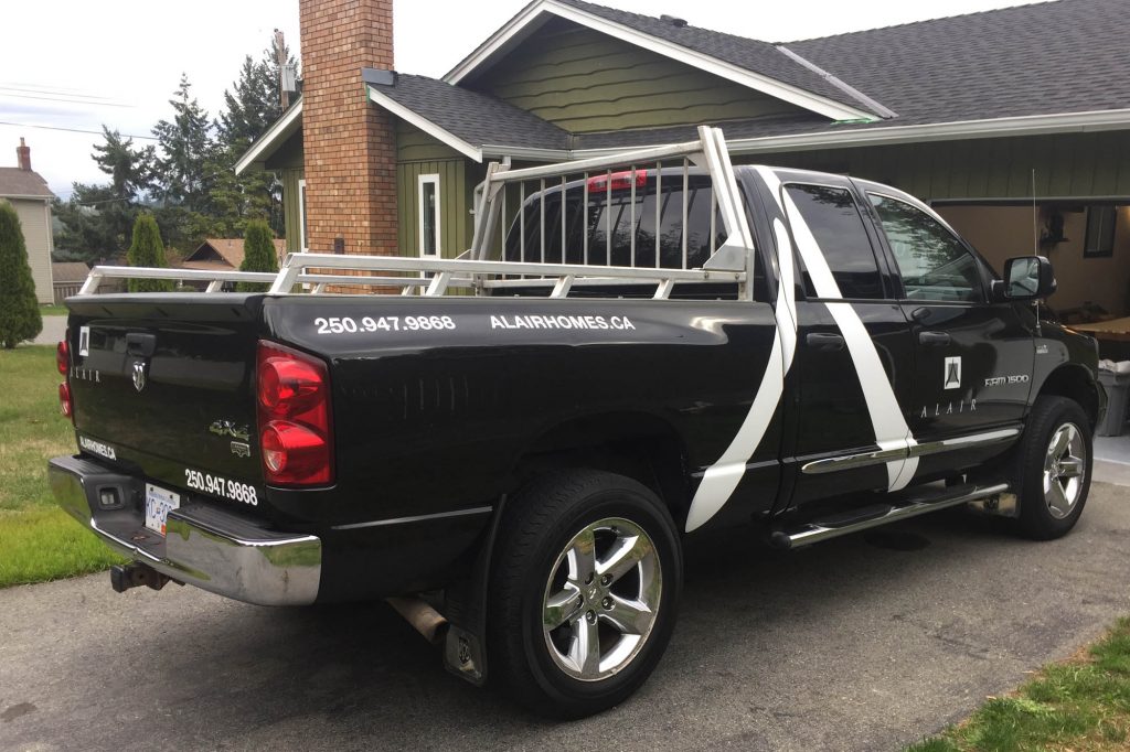 Alair Homes Dodge 1500 b Vehicle Decals