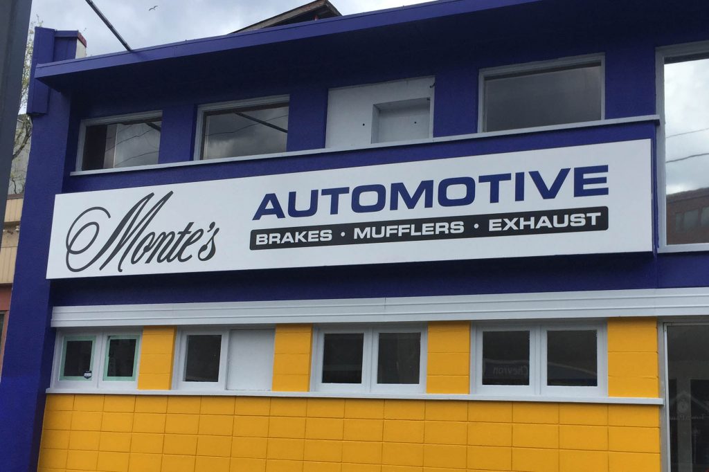 Automotive Back Lit Signs 1