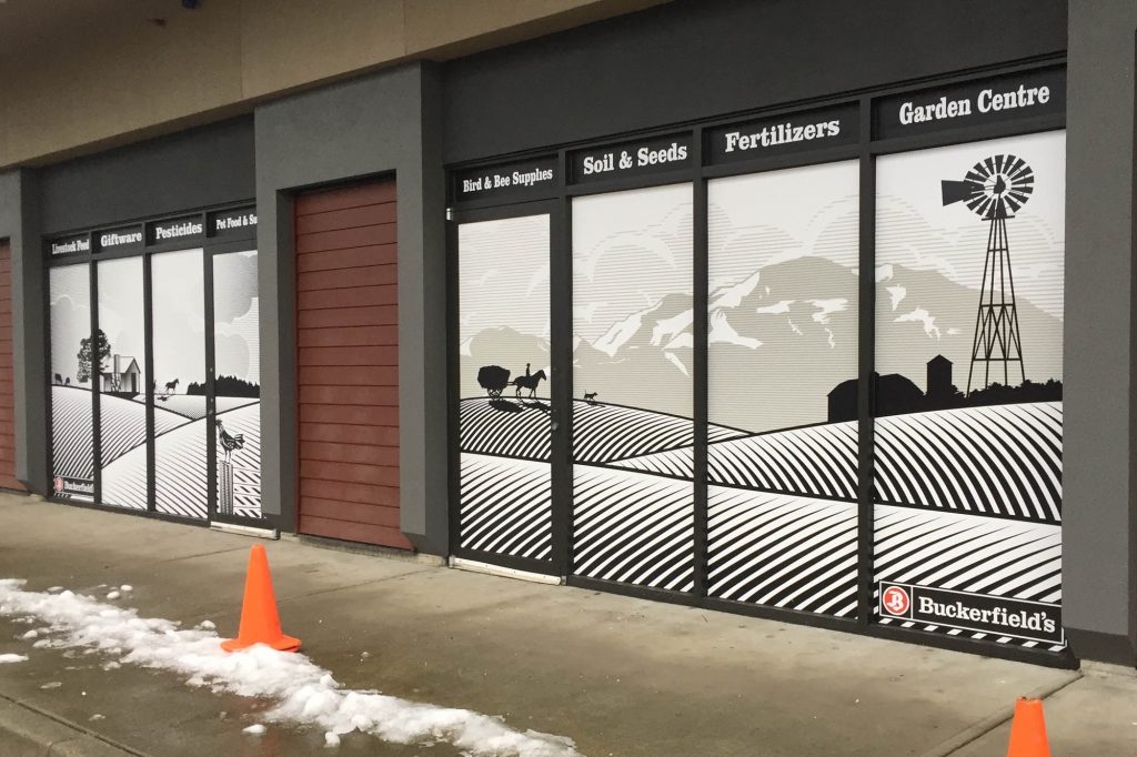 Buckerfields Window Decals