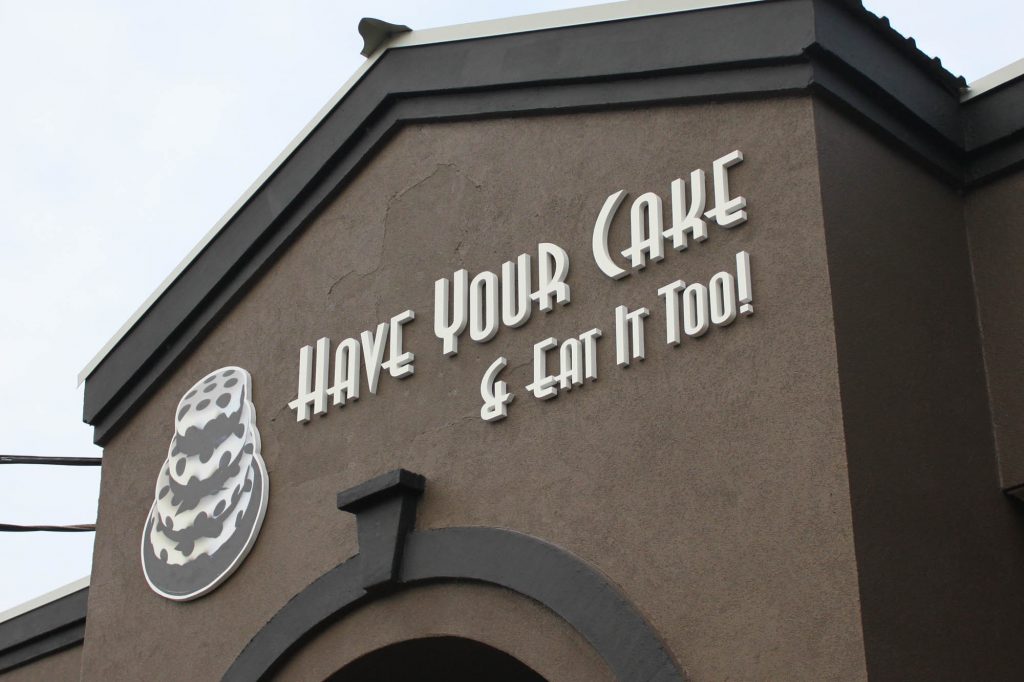 Cake Shop Dimensional Foam Sign