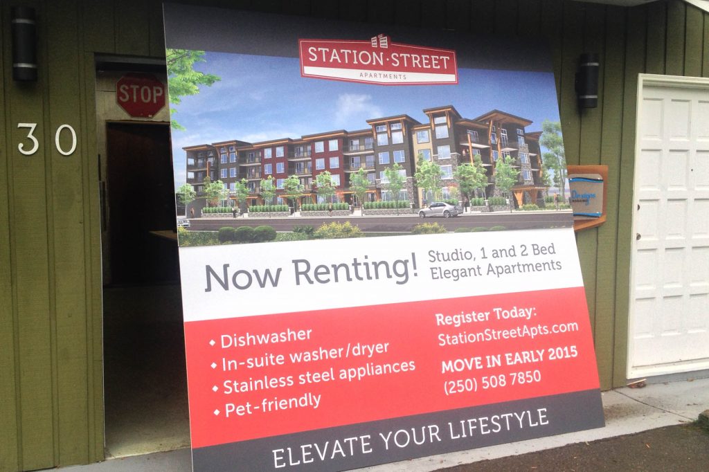 Development 8x8 Wood Sign