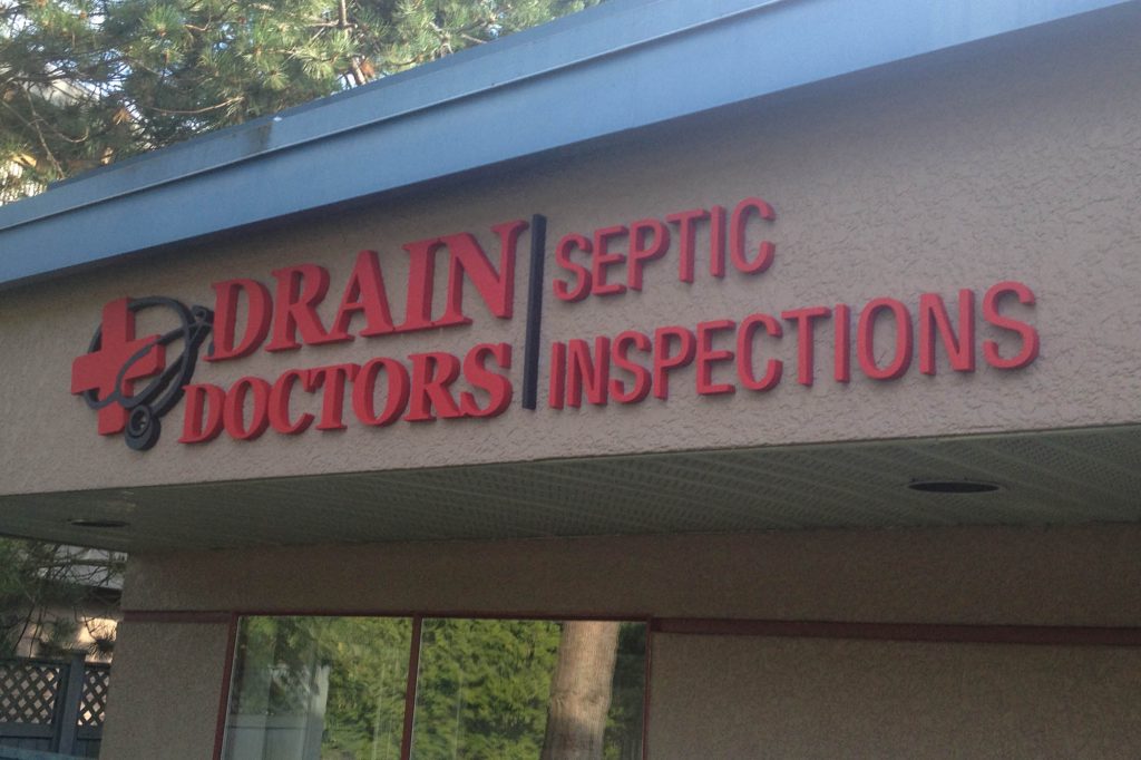 Drain Doctor Dimensional Foam Sign