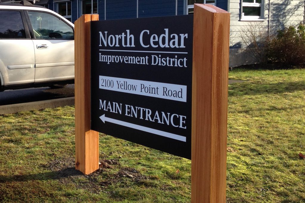 Fire Hall Solid Aluminium Sign