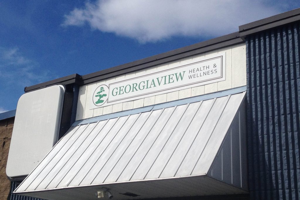 Georgiaview Health Aluminium Panel Sign