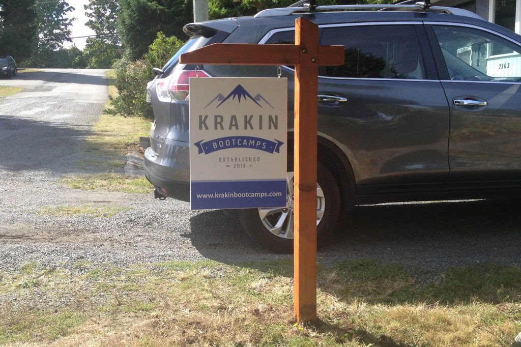 Home based Business Wood Sign