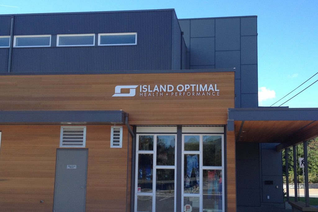 Island Optimal Dimensional Foam Sign 1