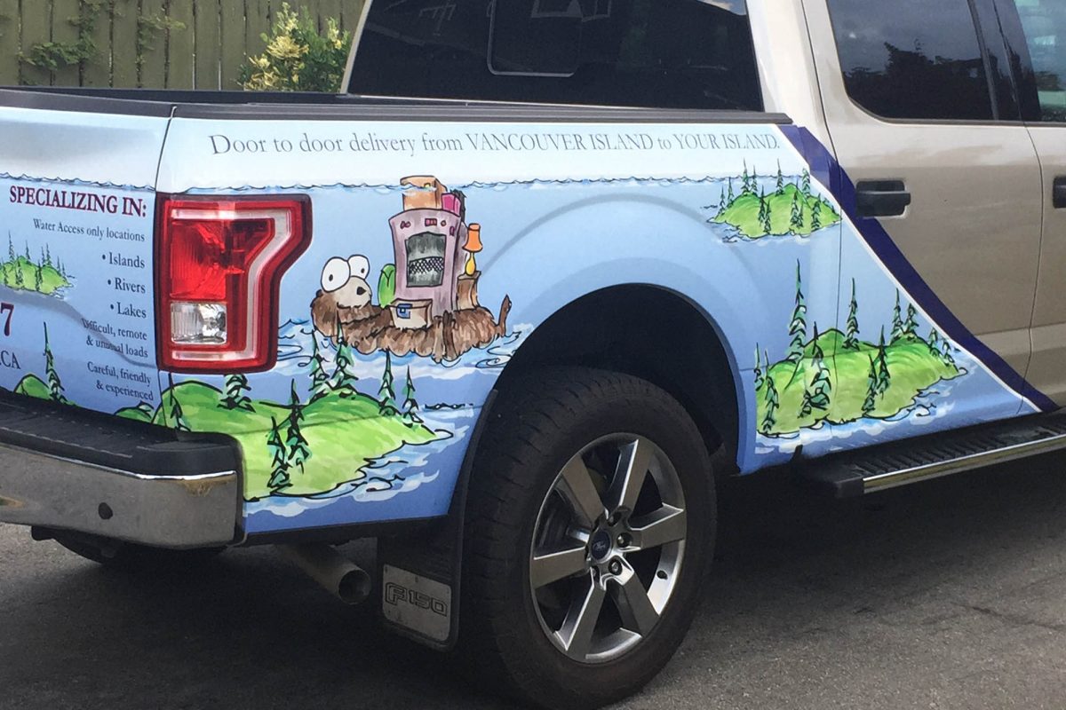 Island Supply Partial Vehicle Wrap 4