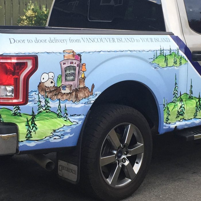 Island Supply Partial Vehicle Wrap 4