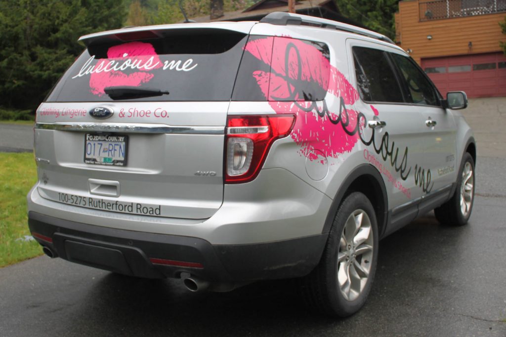 Luscious Me Cut Vinyl Vehicle Decals