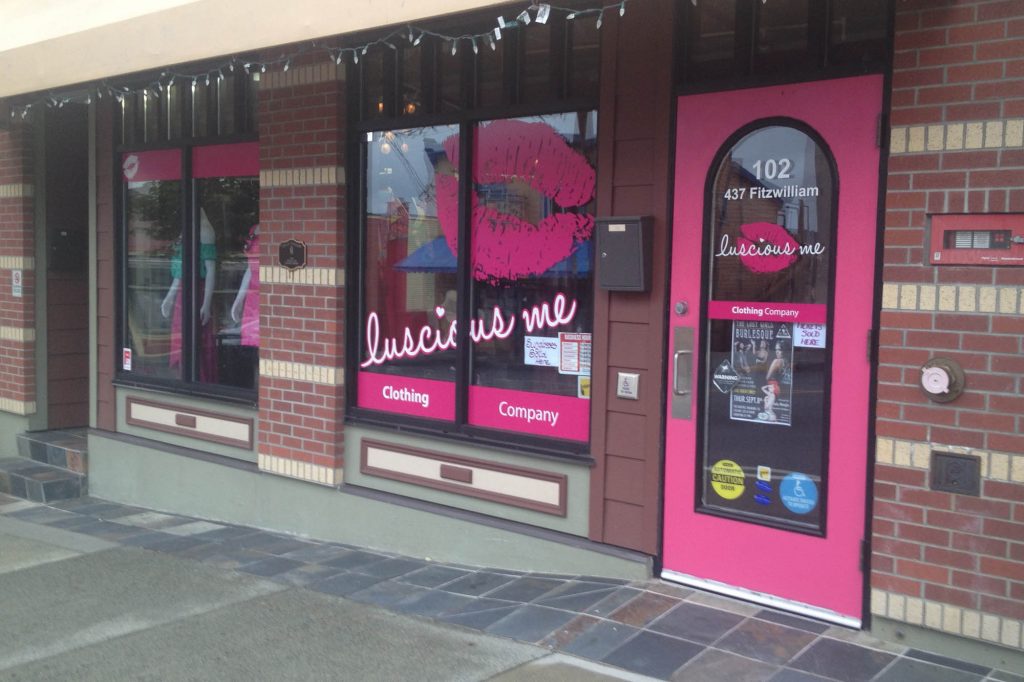 Luscious Me New Window Decals