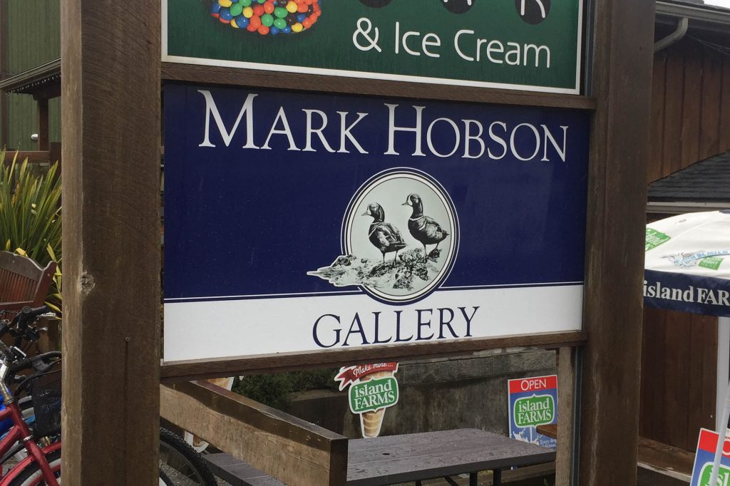 Mark Hobson Aluminium Panel Sign