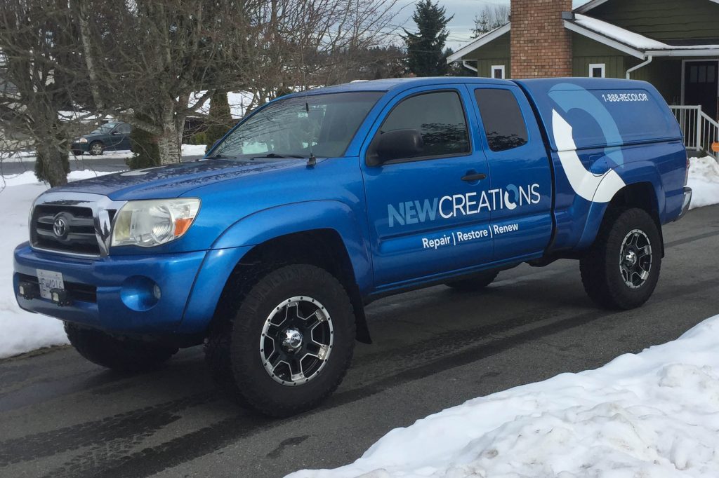 New Creations Print and Cut Vehicle Decals