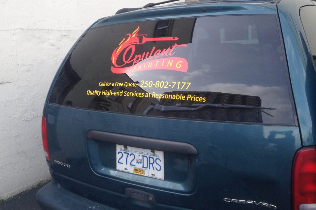Opulent Painting Vinyl Vehicle Decals
