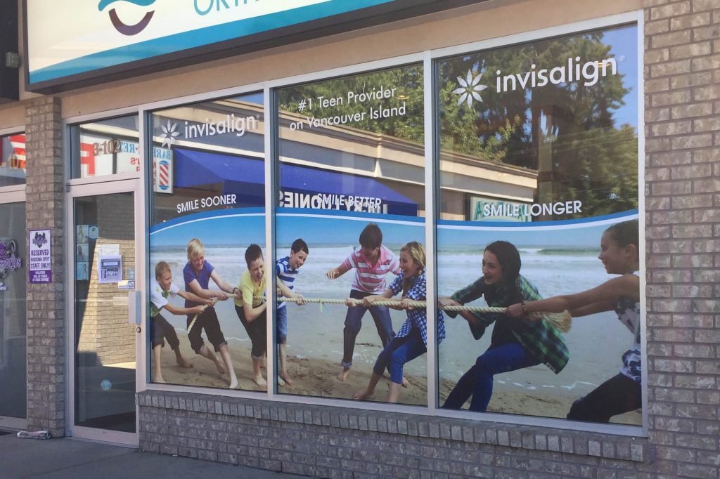 Orthodontist Printed Window Decals