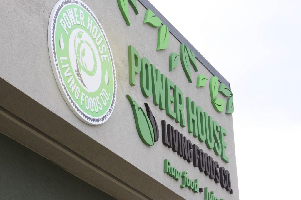 Raw Food Shop Dimensional Foam Sign 2