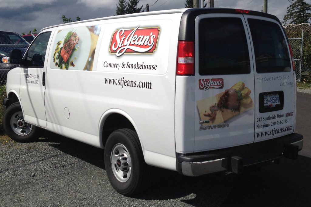 St Jean Van Print and Cut Vehicle Decals