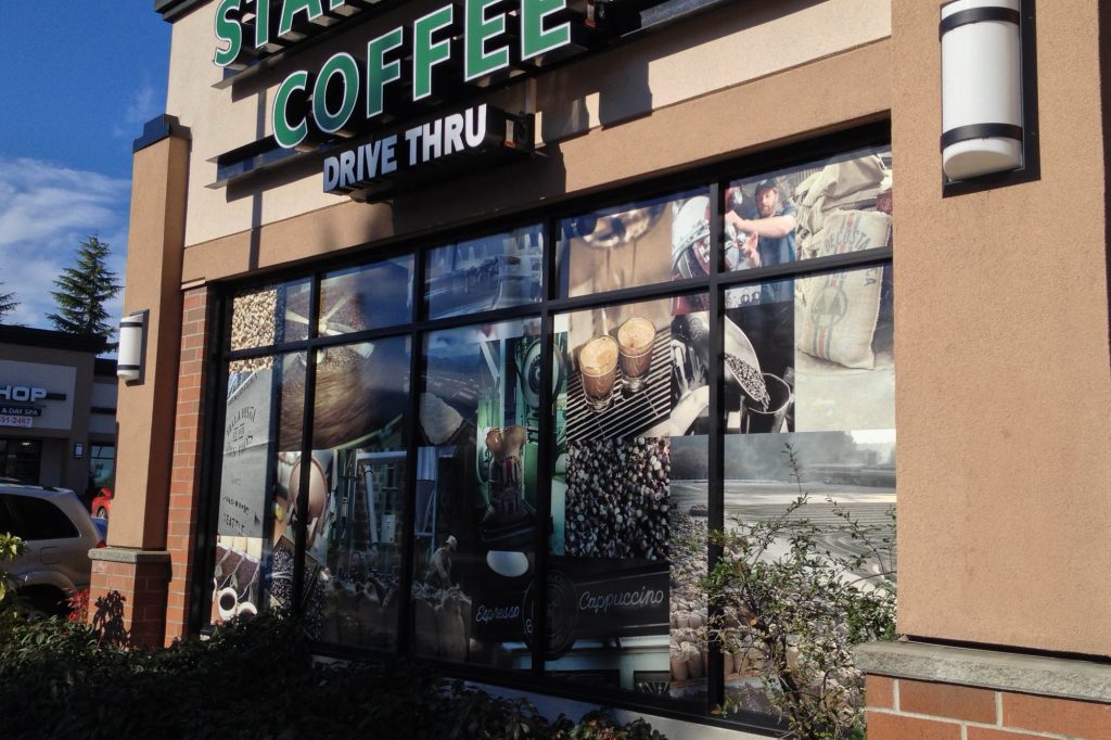 Starbucks Window Decals 3