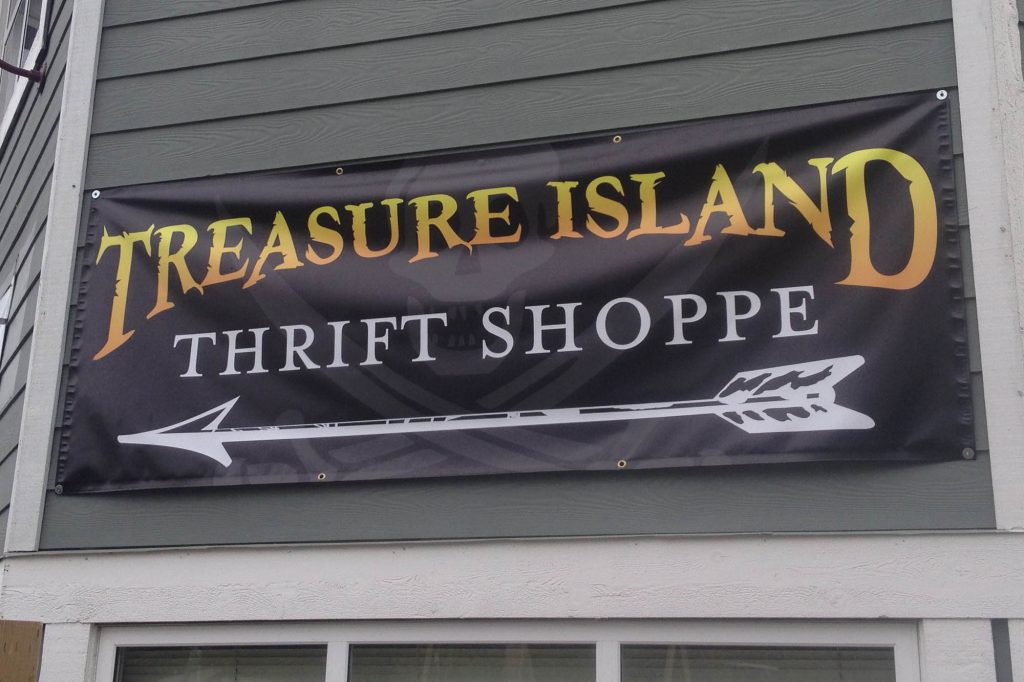 Thrift Shop Outdoor Banner