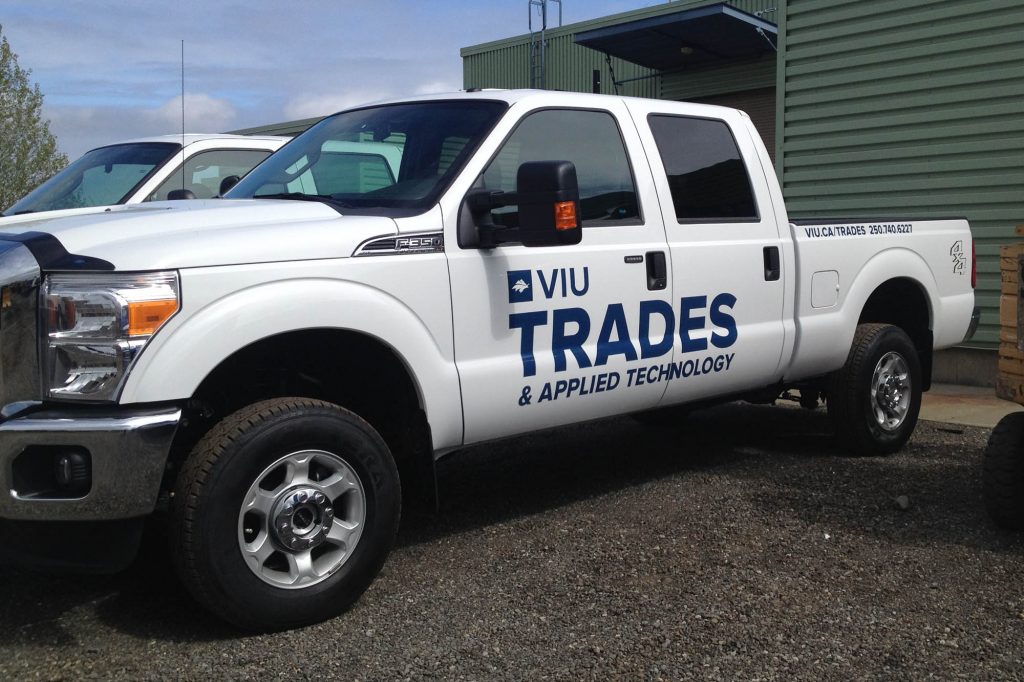 VIU Trades Cut Vinyl Vehicle Decals 3