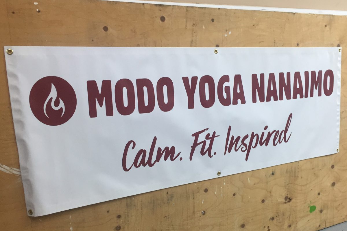 Yoga Studio Outdoor Banner