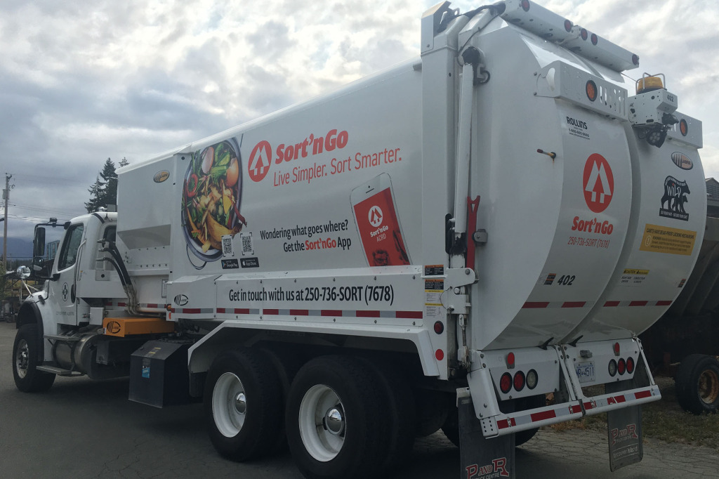 City of Port Alberni Waste Truck Decals