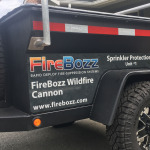 Fire Bozz Reflective Trailer Decals