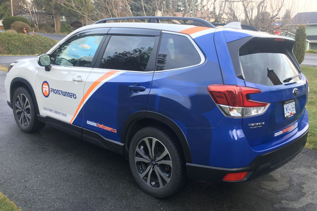 Frontrunners Vehicle Wrap