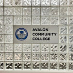 Avalon Community College Sign