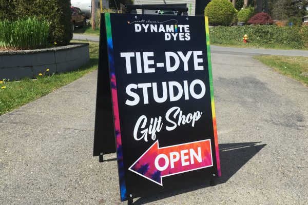 Dynamite Dyes Wood Sandwich Board Dynamite Dyes Wood Sandwich Board