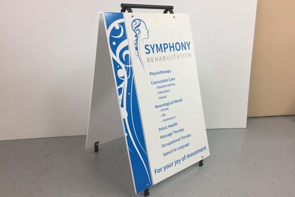 Symphony Neuro Wood Sandwich Board