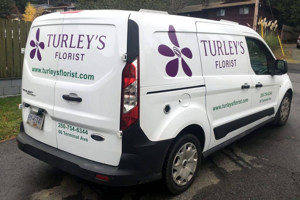 Turleys Florist Vehicle Decals